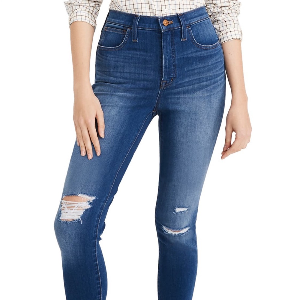 Madewell 10-Inch High Rise Skinny Crop